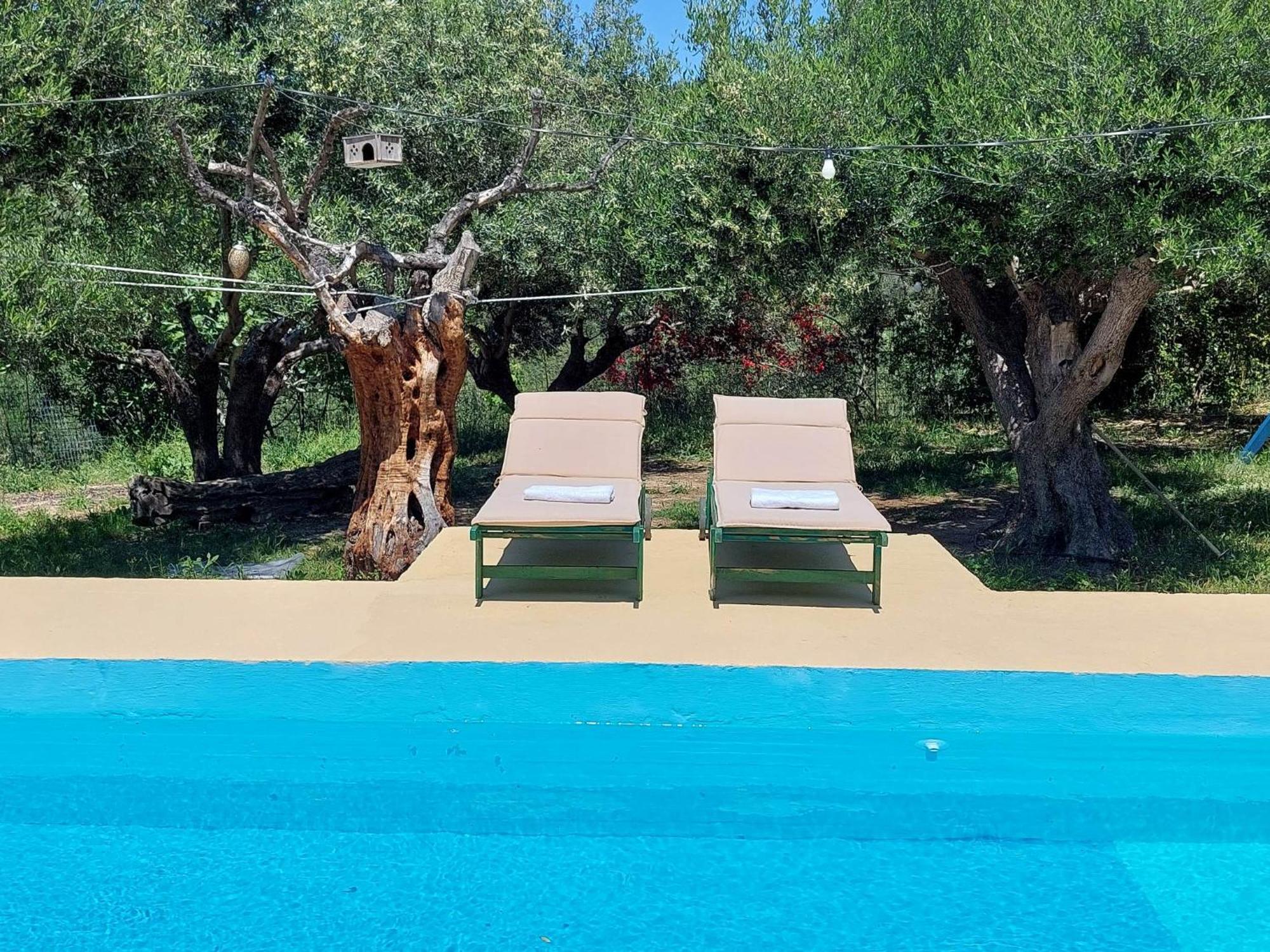 Sofiana Traditional Cretan Villa Dhrapanias Bagian luar foto